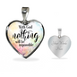 Religious Pendant - Custom Heart Design