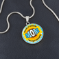 Sunshine Mom Necklace - Custom Heart Design