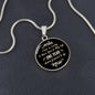 One year down, forever to go-Pendant - Custom Heart Design