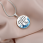 Bible Verse Pendant | Custom Heart Design