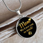 Mom we love you so much-Circle Pendant - Custom Heart Design