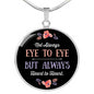 Mother Daughter Custom Pendant - Custom Heart Design