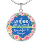 A Mother is like a flower. - Custom Heart Design