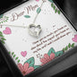 Sentimental Forever Love Heart Necklace for Mom | Custom Heart Design