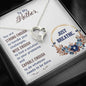 Sentimental Forever Love Heart Necklace for Mom | Custom Heart Design
