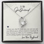 I choose you-Sentimental Heart Necklace for Girlfriend | Custom Heart Design