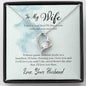 Forever Love Heart Necklace For Wife | Custom Heart Design