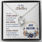 Sentimental Forever Love Heart Necklace for Mom | Custom Heart Design