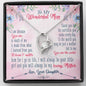 Sentimental Heart Necklace for Mom From Daughter | Custom Heart Design