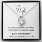 Sentimental Forever Love Heart Necklace for Wife | Custom Heart Design