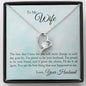 Sentimental Forever Love Heart Necklace for Wife | Custom Heart Design