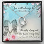 Sister of my soul-Sentimental Heart Necklace | Custom Heart Design