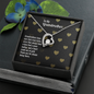 Sentimental Heart Necklace for Grandmother | Custom Heart Design