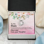 Sentimental Forever Love Heart Necklace for Mom | Custom Heart Design