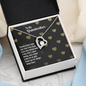 Sentimental Heart Necklace for Grandmother | Custom Heart Design