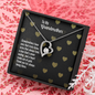Sentimental Heart Necklace for Grandmother | Custom Heart Design