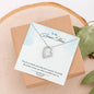 Heart Necklace for Bonus Mom | Custom Heart Design