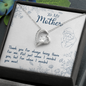 Sentimental Heart Necklace for Mom | Custom Heart Necklace