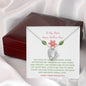 Grown & on my own, From Daughter-Forever Love - Custom Heart Design