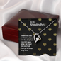 Sentimental Heart Necklace for Grandmother | Custom Heart Design