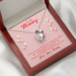 Sentimental Heart Necklace for New Mom | Custom Heart Necklace