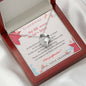 Forever Love Heart Necklace for Grandma | Custom Heart Design