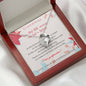 Forever Love Heart Necklace for Grandma | Custom Heart Design