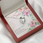 Forever Love Heart Necklace for Sister | Custom Heart Design