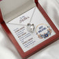 Sentimental Forever Love Heart Necklace for Mom | Custom Heart Design