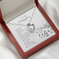 Sentimental Heart Necklace for Daughter | Custom Heart Design