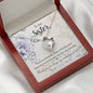 Sentimental Heart Necklace for Sister Friend | Custom Heart Design