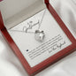 I choose you-Sentimental Heart Necklace for Girlfriend | Custom Heart Design