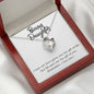 Sentimental Heart Necklace for Daughter | Custom Heart Design
