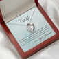 Sentimental Forever Love Heart Necklace for Wife | Custom Heart Design