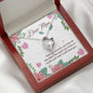 Sentimental Forever Love Heart Necklace for Mom | Custom Heart Design