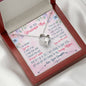 Sentimental Heart Necklace for Mom From Daughter | Custom Heart Design