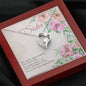 Forever Love Heart Necklace for Sister | Custom Heart Design