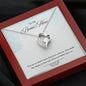 Heart Necklace for Bonus Mom | Custom Heart Design