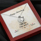 I love you this much, always and forever. - Custom Heart Design