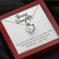Sentimental Heart Necklace for Daughter | Custom Heart Design