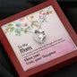 Sentimental Forever Love Heart Necklace for Mom | Custom Heart Design