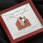 Your love and laughter lift me up. - Custom Heart Design