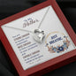 Sentimental Forever Love Heart Necklace for Mom | Custom Heart Design
