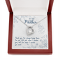 Sentimental Heart Necklace for Mom | Custom Heart Necklace