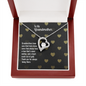 Sentimental Heart Necklace for Grandmother | Custom Heart Design