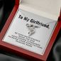Double Hearts Necklace for Girlfriend | Custom Heart Necklace