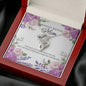 Meaningful Double Hearts Necklace for Bonus Mom | Custom Heart Design