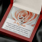 Double Hearts Necklace for Wife | Custom Heart Design