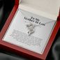 Double Hearts Necklace for Mother In Law | Custom Heart Design