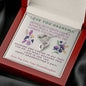 Double Hearts for Grandma From Granddaughter | Custom Heart Design